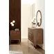 Manhattan Light Walnut 3 Drawer Nightstand