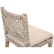 Costa Beige Performance Fabric Outdoor Counter Height Stool