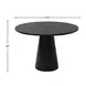 Cove Vintage Black 48" Round Counter Height Dining Table