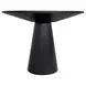 Cove Vintage Black 48" Round Counter Height Dining Table