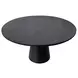 Cove Vintage Black 48" Round Counter Height Dining Table