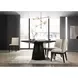 Cove Vintage Black 47" Round Dining Table