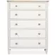 Whisperbay Sea Pearl and Driftwood 5 Drawer Chest