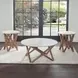 Wyman Banswara White Round Marble Top End Table