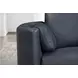 Arcadia Vintage Navy Leather Swivel Glider Power Recliner with USB Charging