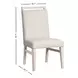 Carlson Beige Upholstered Side Chair Set of 2