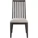 Riverdale Black Slat Back Side Chair Set of 2
