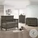 San Mateo Gray Convertible Standard Crib
