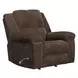 Bronco Plush Umber Rocker Recliner