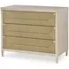 Palmetto Light Gray 3 Drawer Chest