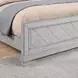 Montana Gray Queen Low Profile Panel Bed