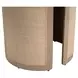 Curve Light Honey 54" Round Dining Table