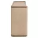 Curve Light Honey 4 Door Media Sideboard