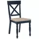 Darcy Blue Side Chair Set of 2