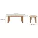 Delta Natural Outdoor 84" Oval Dining Table