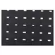 Mira Black Upholstered Outdoor Dining Chair