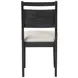 Sable Crest Black Upholstered Dining Chair Set of 2