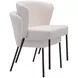 Aimee White Stackable Dining Chair Set of 2