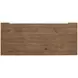 Crownfall Whisper White and Cerused Nutmeg 5 Drawer Chest