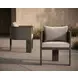 Rialto Beige Upholstered Outdoor Arm Chair