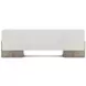 Monolith Ivory 56" Upholstered Bench