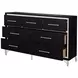 Ava Ebony 7 Drawer Dresser