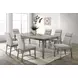 Lennox Gray 78" Rectangular Dining Table