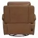 Veracruz Vintage Tan Leather Zero Gravity Dual Power Reclining Living Room Set with USB Charging