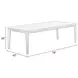 Breckenridge Medium Brown 96" Extendable Rectangular Dining Table