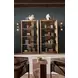 Melange Rich Golden Brown Romano Etagere with LED