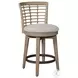 Beach Comber Brown Swivel Counter Height Stool