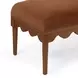 Oodle Bronze Performance Fabric Upholstered Accent Bench