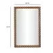Cheyanne Natural Rectangular Wall Mirror