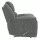 Bronco Plush Charcoal Rocker Recliner
