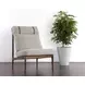 Aralyn Copenhagen Cappuccino Upholstered Lounge Chair
