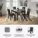 Maysville 5 Piece Square Counter Height Dining Room Set