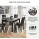 Maysville 5 Piece Square Counter Height Dining Room Set