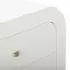 Hump White Arched 3 Drawer Chest