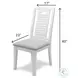 Island Haven Old Gray and Taupe Shutter Dining Chair Set of 2