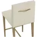 Hadwin Geralt Linen Performance Fabric Counter Height Stool