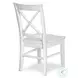 Bay Harbor Weathered White Dining Chair Set of 2