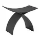 Accents Black Outdoor Kinetic Stool