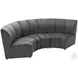 Garbi Black Velvet Modular Sectional