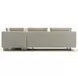 Altura Oatmeal 2 Piece Modular Small L Sectional with Pillows