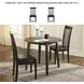 Hammis Dark brown Extendable Drop Leaf Round Dining Table