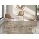 Crandox Toast And Gold Bar Stool