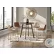 Crandox Brown And Gold Counter Height Stool