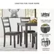 Bridson Gray 6 Piece Rectangular Dining Room Set