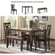 Bennox Brown 5 Piece Counter Height Dining Room Set