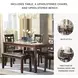 Bennox Brown 6 Piece Rectangular Dining Room Set